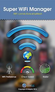 تحميل تطبيق Super WiFi Manager للواي فاي مجانا